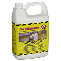 FLEXFINISH H.T. Slip Resistant Floor Finish - Stain